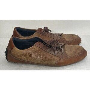 COLE HAAN Shoes Air Grant Lace oxford Bark Suede Cognac Men’s 9.5